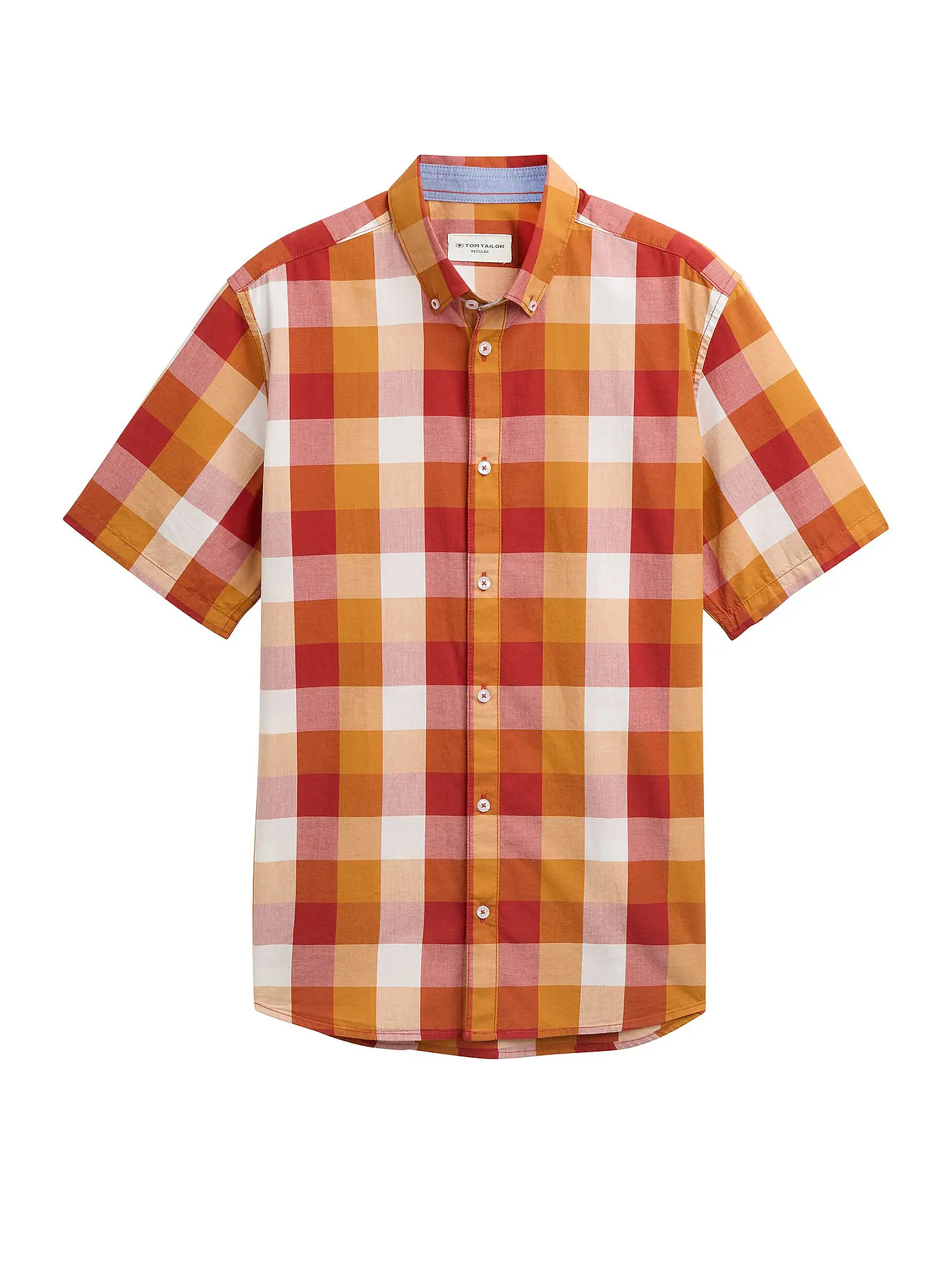 TOM TAILOR | Hemd Regular Fit | rot